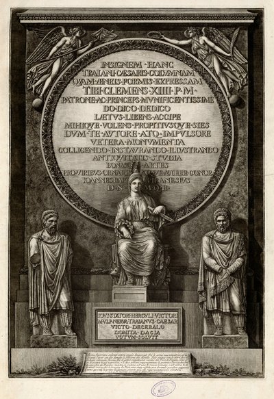 Frontespizio da Giovanni Battista Piranesi